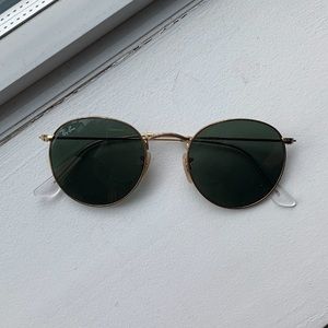 Ray-Bans Round Metal Classic Gold & Green